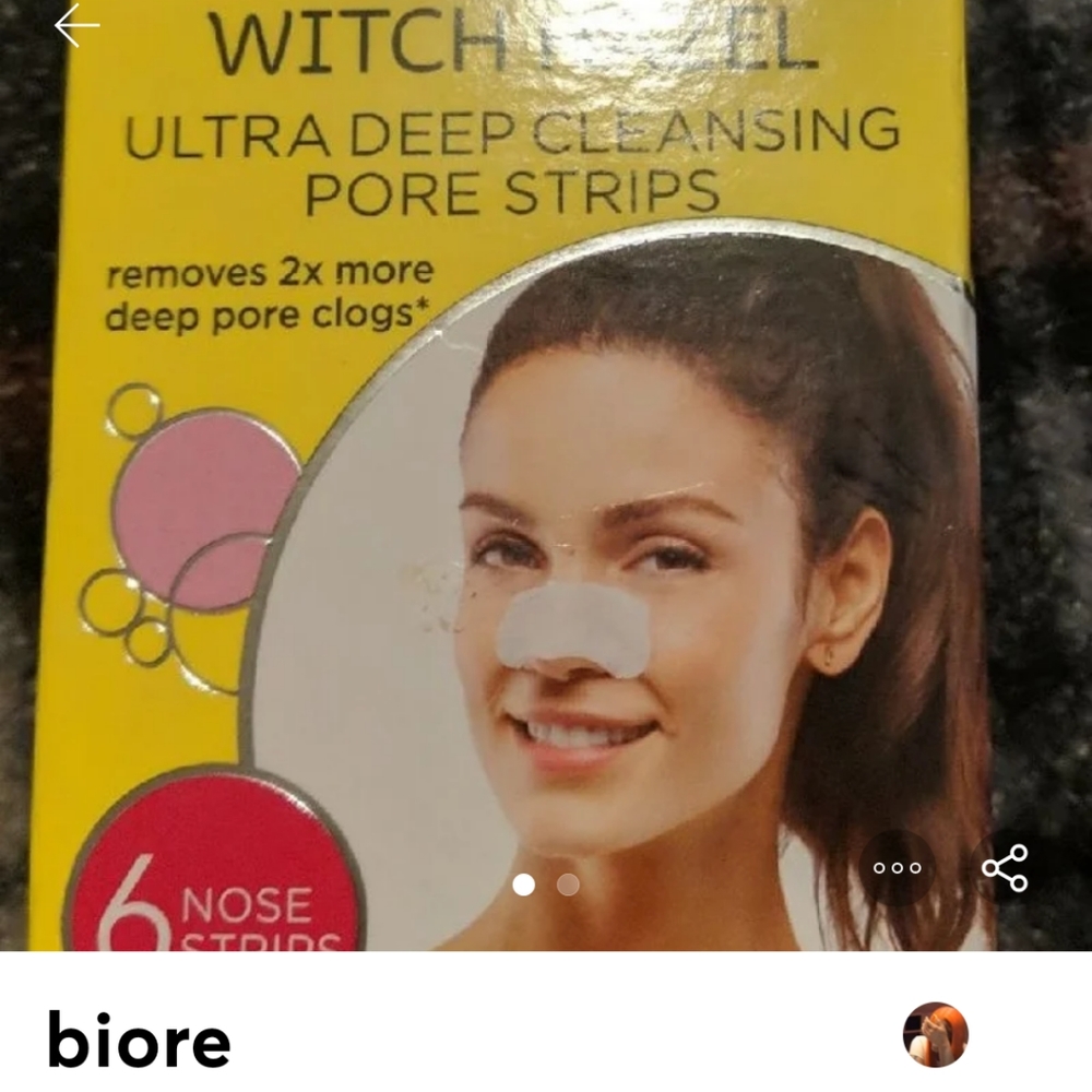 Pore strips